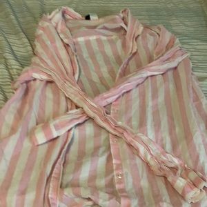 Pink and white wear on